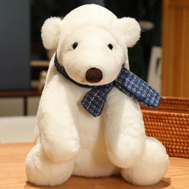 Polar Bear Plush Stuffed Toy Pillow